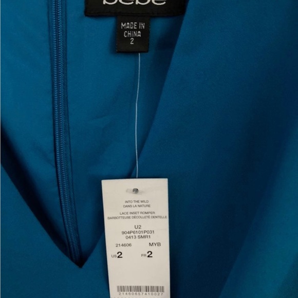 Bebe romper short dress. - Picture 4 of 4